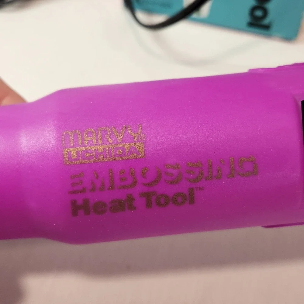 Marvy Uchida Embossing Heat Tool Model 2000 Purple 360W 120V for Rubber Stamping